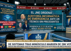 PERÚ EN VILO: JNE ORDENA AUDITORÍA INFORMÁTICA DE EMERGENCIA ANTE EMPATE TÉCNICO SIN PRECEDENTES