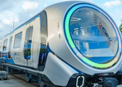 China presenta un tren de metro inteligente en la feria ferroviaria de Berlín